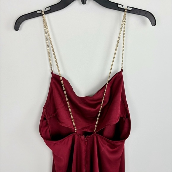 FLAWS NBD Alessi Gown in Burgundy Size XS - Picture 7 of 14